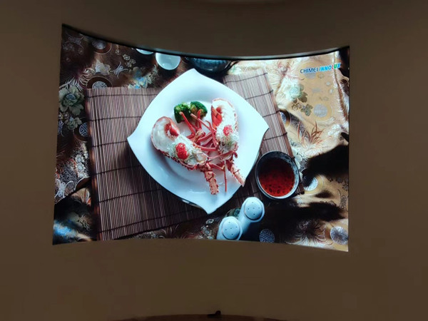 石泉室内P2.5弧形LED屏